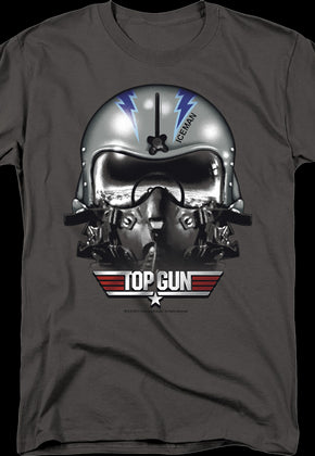 Iceman Helmet Top Gun T-Shirt