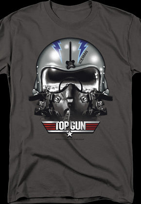 Iceman Helmet Top Gun T-Shirt