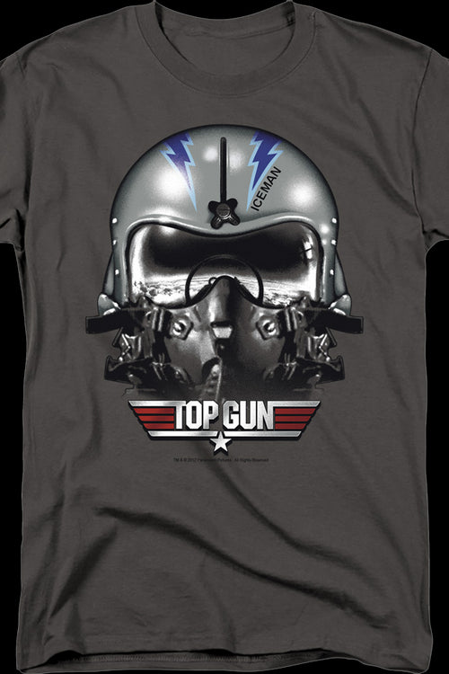 Iceman Helmet Top Gun T-Shirtmain product image