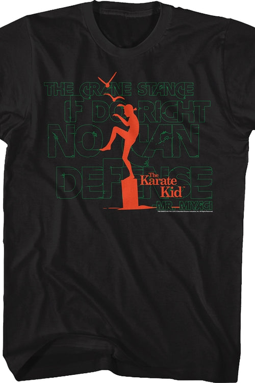 If Do Right No Can Defense Karate Kid T-Shirtmain product image