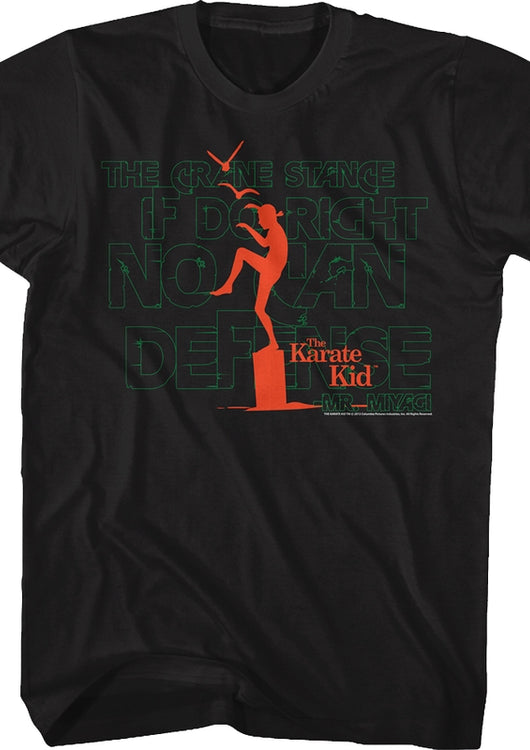 If Do Right No Can Defense Karate Kid T-Shirt - main product image