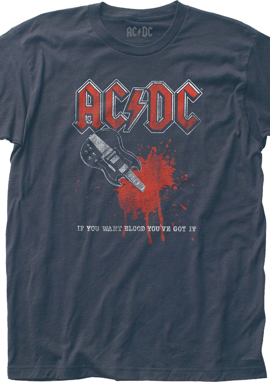 If You Want Blood You've Got It ACDC Shirt - main product image