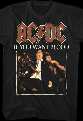 If You Want Blood ACDC T-Shirt