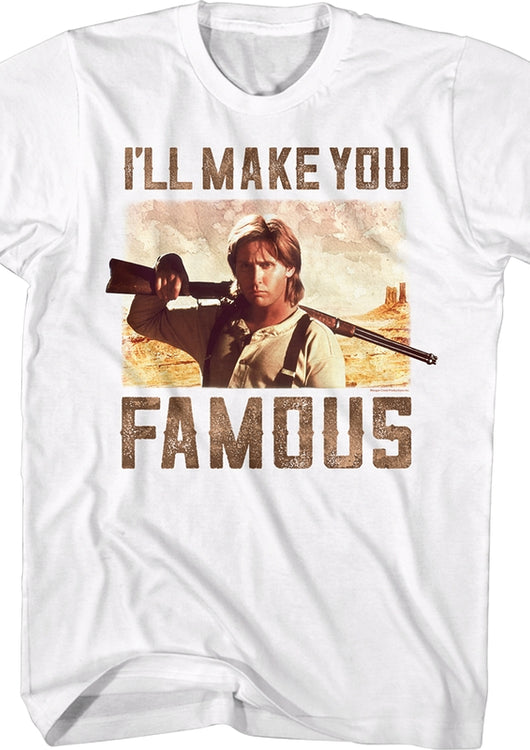 I'll Make You Famous Young Guns T-Shirt - main product image