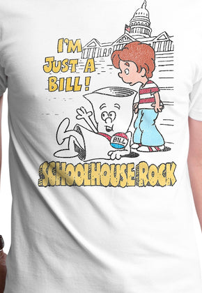 I'm Just A Bill Schoolhouse Rock White T-Shirt