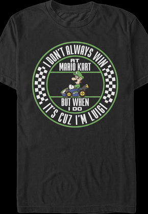 I'm Luigi Mario Kart T-Shirt