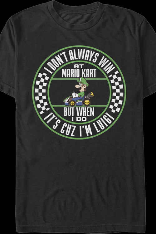 I'm Luigi Mario Kart T-Shirtmain product image