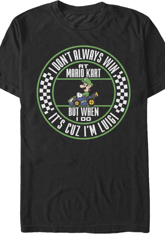 I'm Luigi Mario Kart T-Shirt - main product image