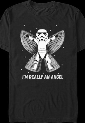 I'm Really An Angel Star Wars T-Shirt
