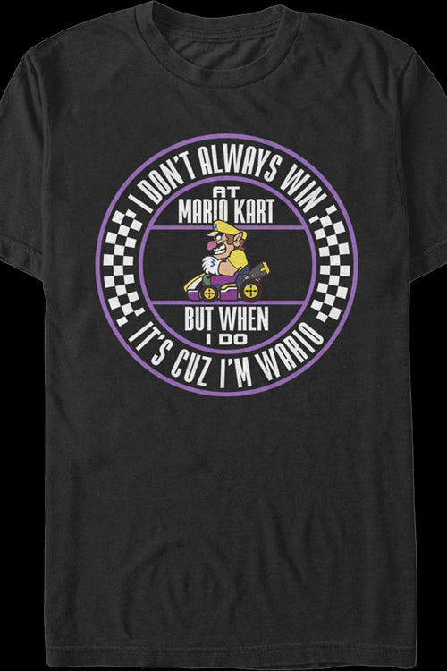 I'm Wario Mario Kart T-Shirtmain product image