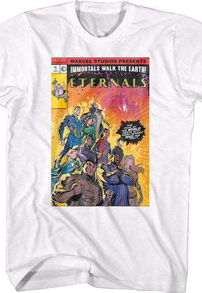 Immortals Walk The Earth Eternals Marvel Comics T-Shirt