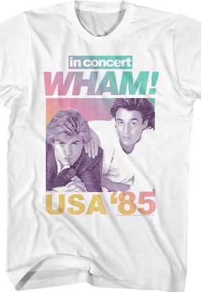 In Concert USA '85 Wham T-Shirt