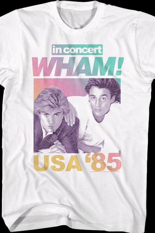 In Concert USA '85 Wham T-Shirtmain product image