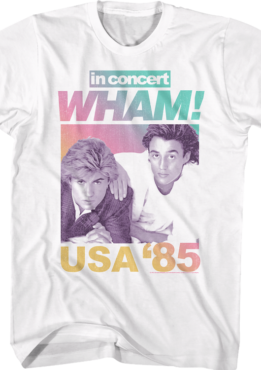In Concert USA '85 Wham T-Shirt - main product image