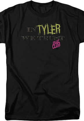 In Tyler we trust Fight Club t-shirt