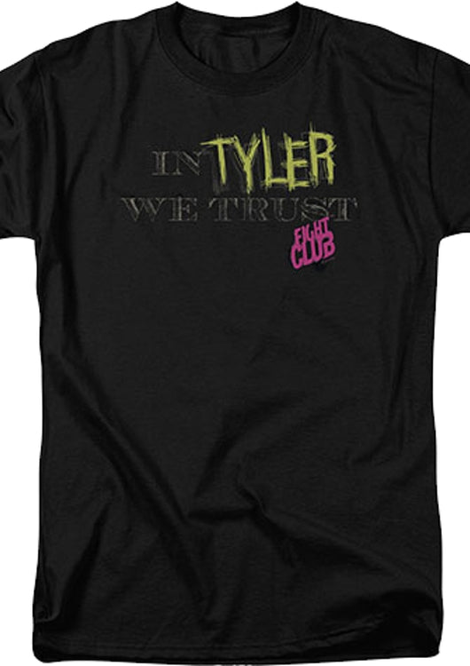 In Tyler we trust Fight Club t-shirt - main product image