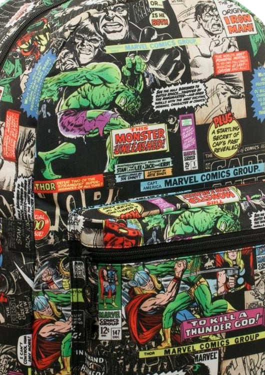 Incredible Hulk and Thor Marvel Comics Backpack - main product image