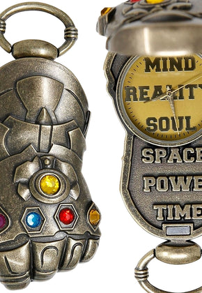 Infinity Gauntlet Marvel Comics Pocket Watch