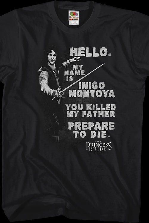 Inigo Montoya Princess Bride T-Shirtmain product image