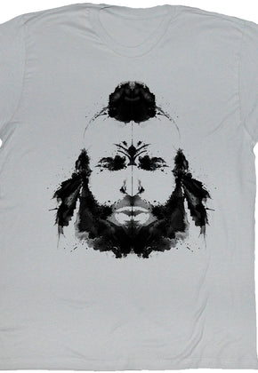 Inkblot Test Mr. T Shirt