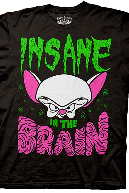 Insane in the Brain Pinky and the Brain T-Shirtmain product image