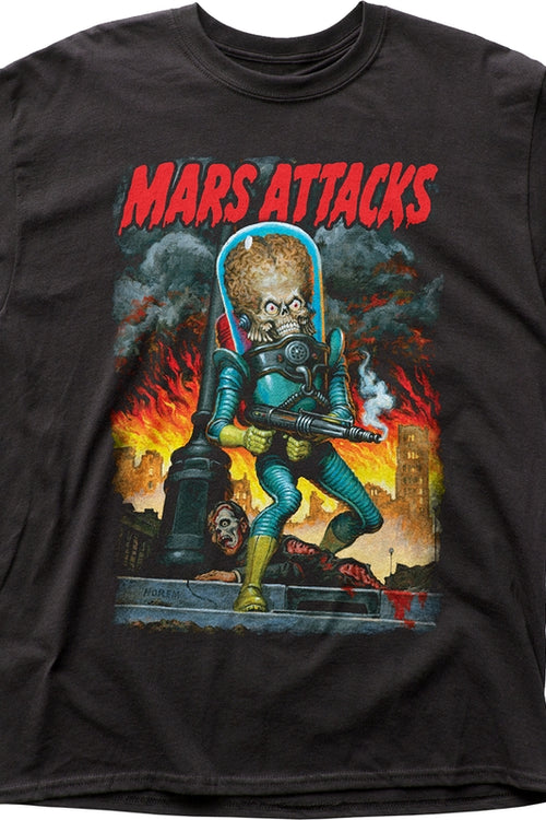 Invasion Begins Mars Attacks T-Shirtmain product image