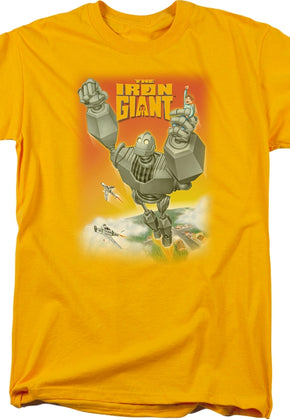 Golden Iron Giant T-Shirt