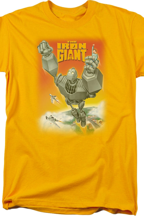 Golden Iron Giant T-Shirtmain product image