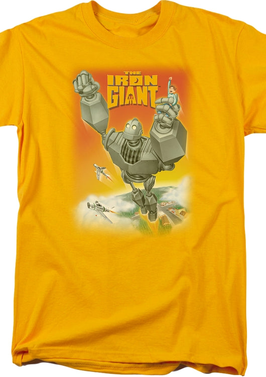 Golden Iron Giant T-Shirt - main product image