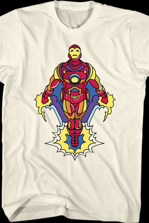 Iron Man Blast Off Marvel Comics T-Shirtmain product image