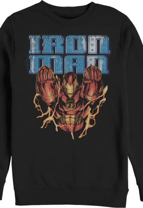 Iron Man Electric Flight Marvel Comics Sweatshirt