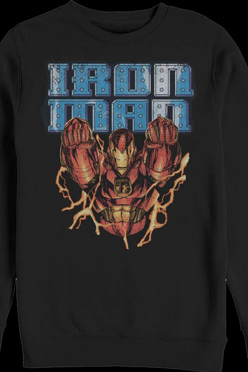 Iron Man Electric Flight Marvel Comics Sweatshirtmain product image