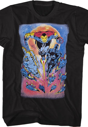 Iron Man Iron Legion Marvel Comics T-Shirt