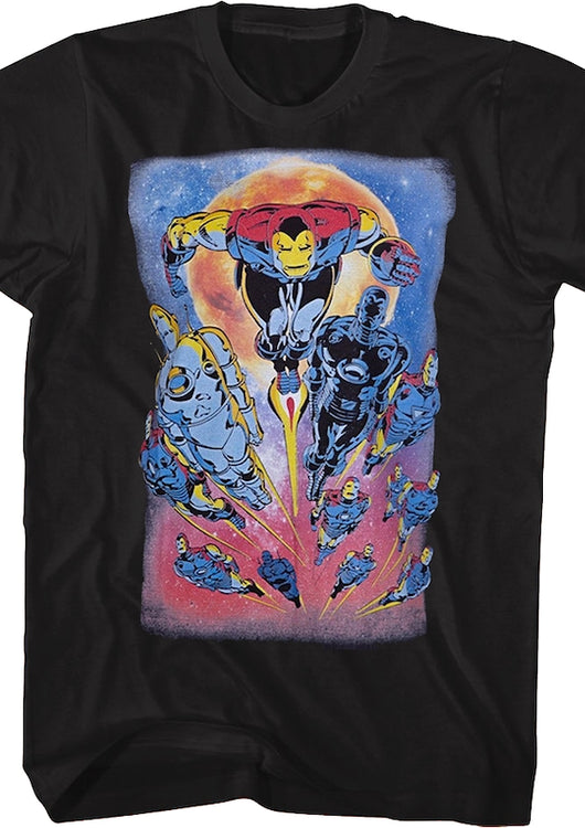 Iron Man Iron Legion Marvel Comics T-Shirt - main product image