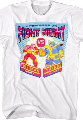 Iron Man vs Thanos Marvel Comics T-Shirt