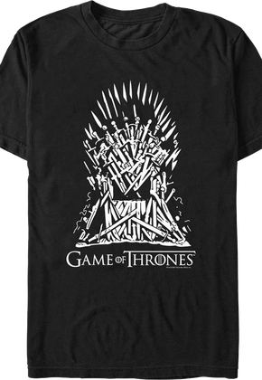 Iron Throne Game Of Thrones T-Shirt