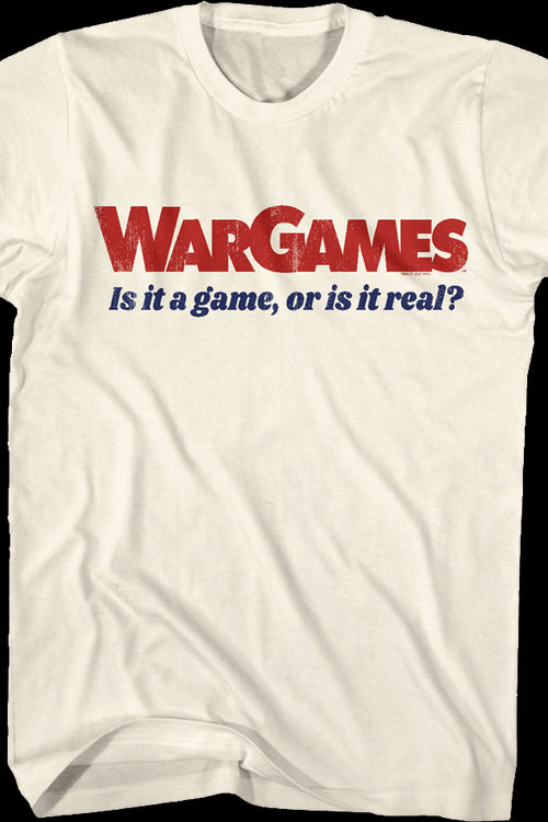 Is It A Game WarGames T-Shirtmain product image