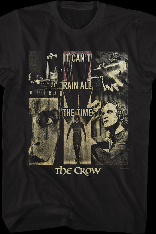 It Can't Rain All The Time Collage The Crow T-Shirtmain product image