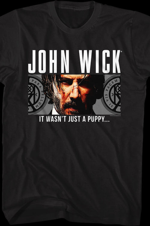 It Wasn't Just A Puppy John Wick T-Shirtmain product image