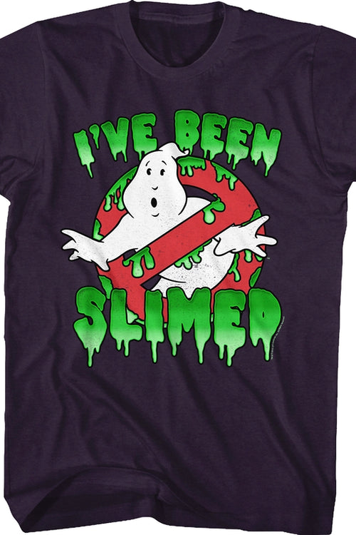 I've Been Slimed Real Ghostbusters T-Shirtmain product image