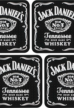 Jack Daniel's Coaster Set