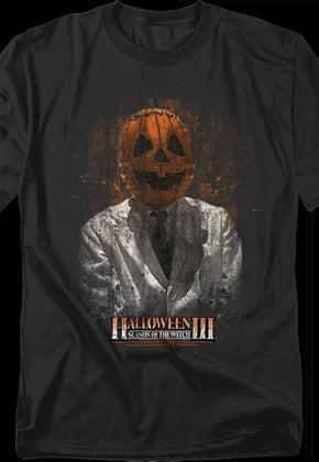 Jack-O-Lantern Mask Halloween III Season of the Witch T-Shirt