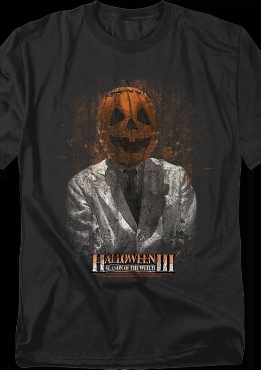 Jack-O-Lantern Mask Halloween III Season of the Witch T-Shirt - main product image