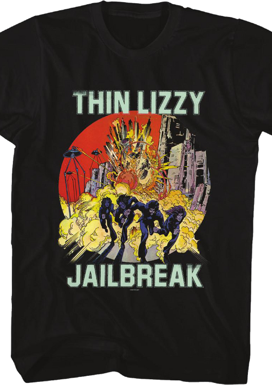 Jailbreak Thin Lizzy T-Shirt - main product image
