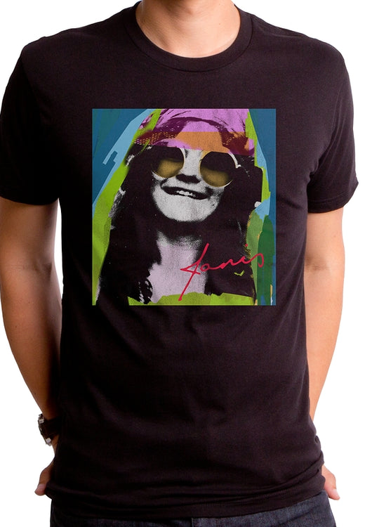 Janis Joplin Psychedelic T-Shirt - main product image