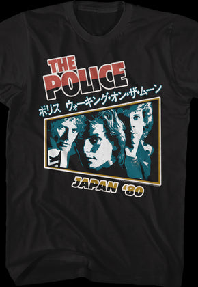 Japan '80 The Police T-Shirt