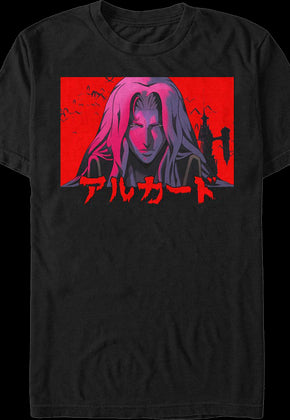 Japanese Alucard Photo Castlevania T-Shirt