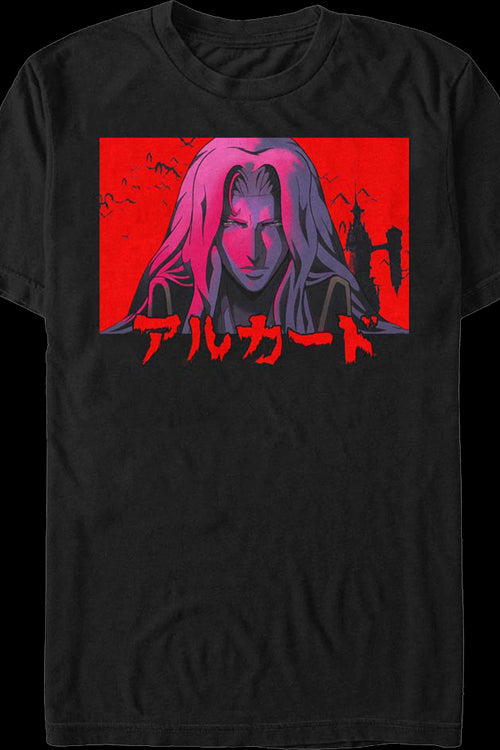 Japanese Alucard Photo Castlevania T-Shirtmain product image