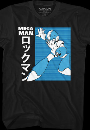 Japanese Mega Man T-Shirt