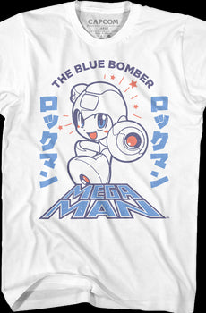 Japanese Text Mega Man T-Shirt